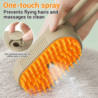 3 In 1 Cat Steam Brush